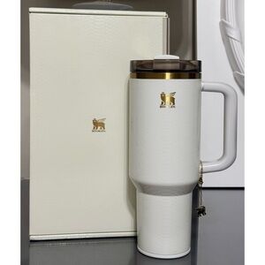 STANLEY‎ Quencher LUXE H2.0 FlowState 40oz Tumbler, PALE STONE SNAKESKIN